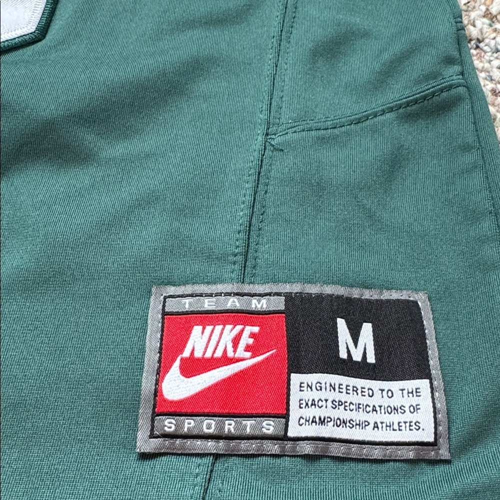 Nike Michigan State MSU Green and White #2 Aiden Chiles football Jersey - Picture 3 of 6